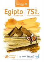 Portada Catálogo Viajes Carrefour Egipto