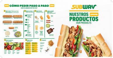 Catálogo Subway Portada Catálogo Subway