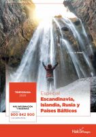 Portada Catálogo Halcón Viajes Escandinavia