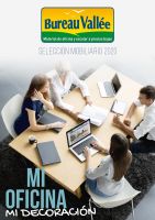 Folleto Bureau Vallée Mobiliario Portada Folleto Bureau Vallée Mobiliario